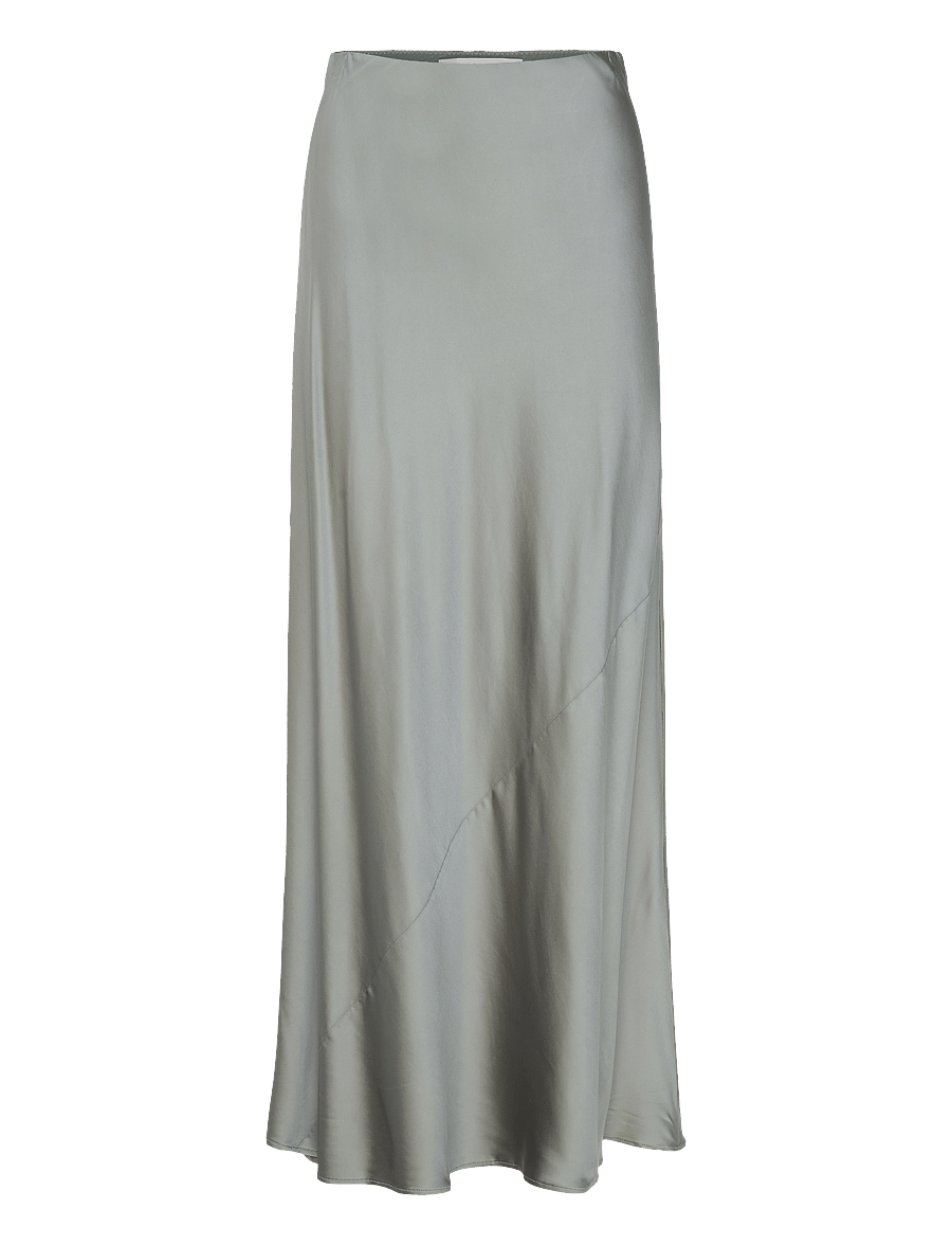 Munthe - BARDOT - satinnederdele - dusty green - 1