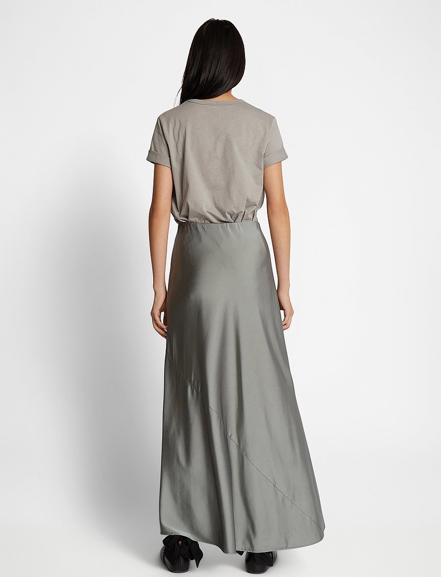 Munthe - BARDOT - satinnederdele - dusty green - 4