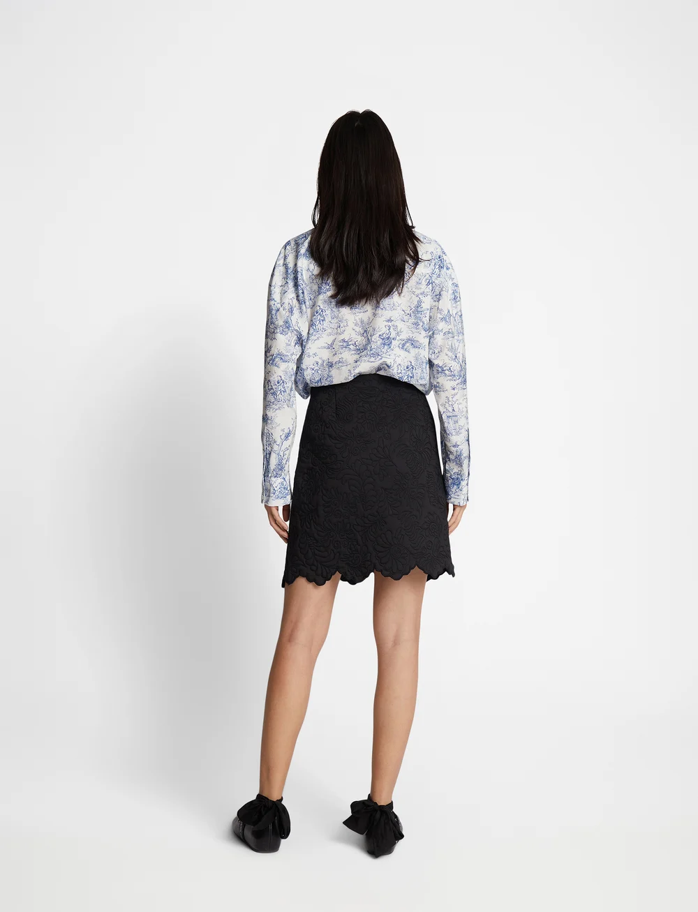 Munthe - FRIGGIE - kurze röcke - black - 3