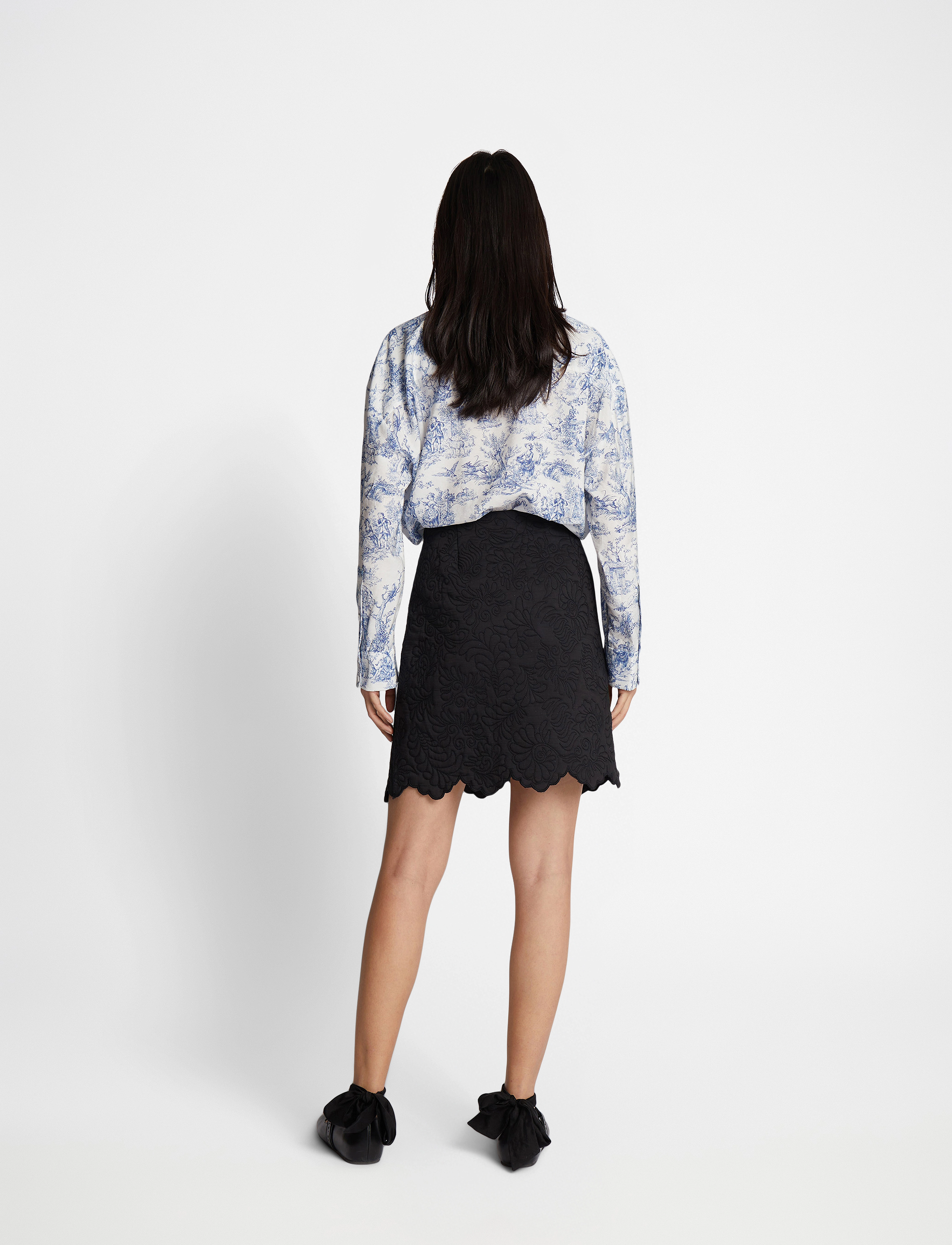 Munthe - FRIGGIE - minihameet - black - 3