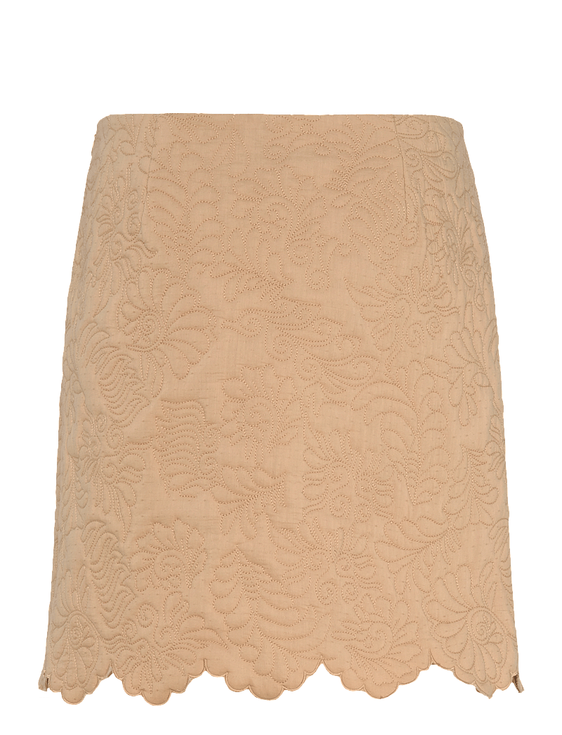 Munthe - FRIGGIE - kurze röcke - camel - 2