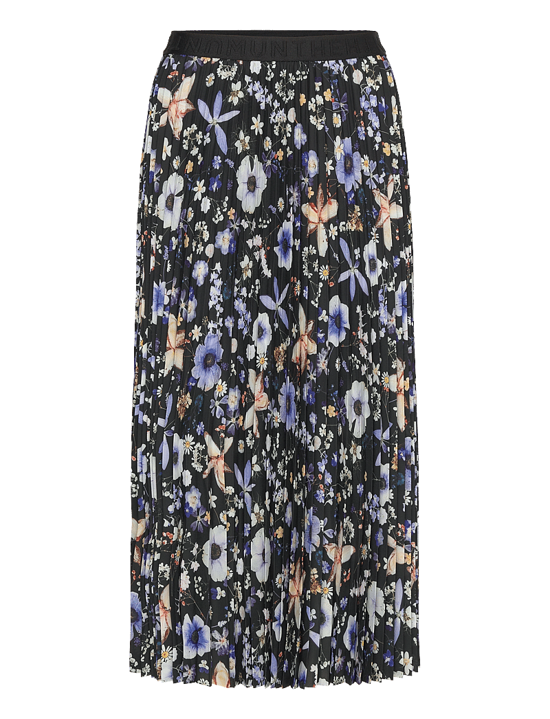 Munthe - CHARMING - faltenröcke - black - 1