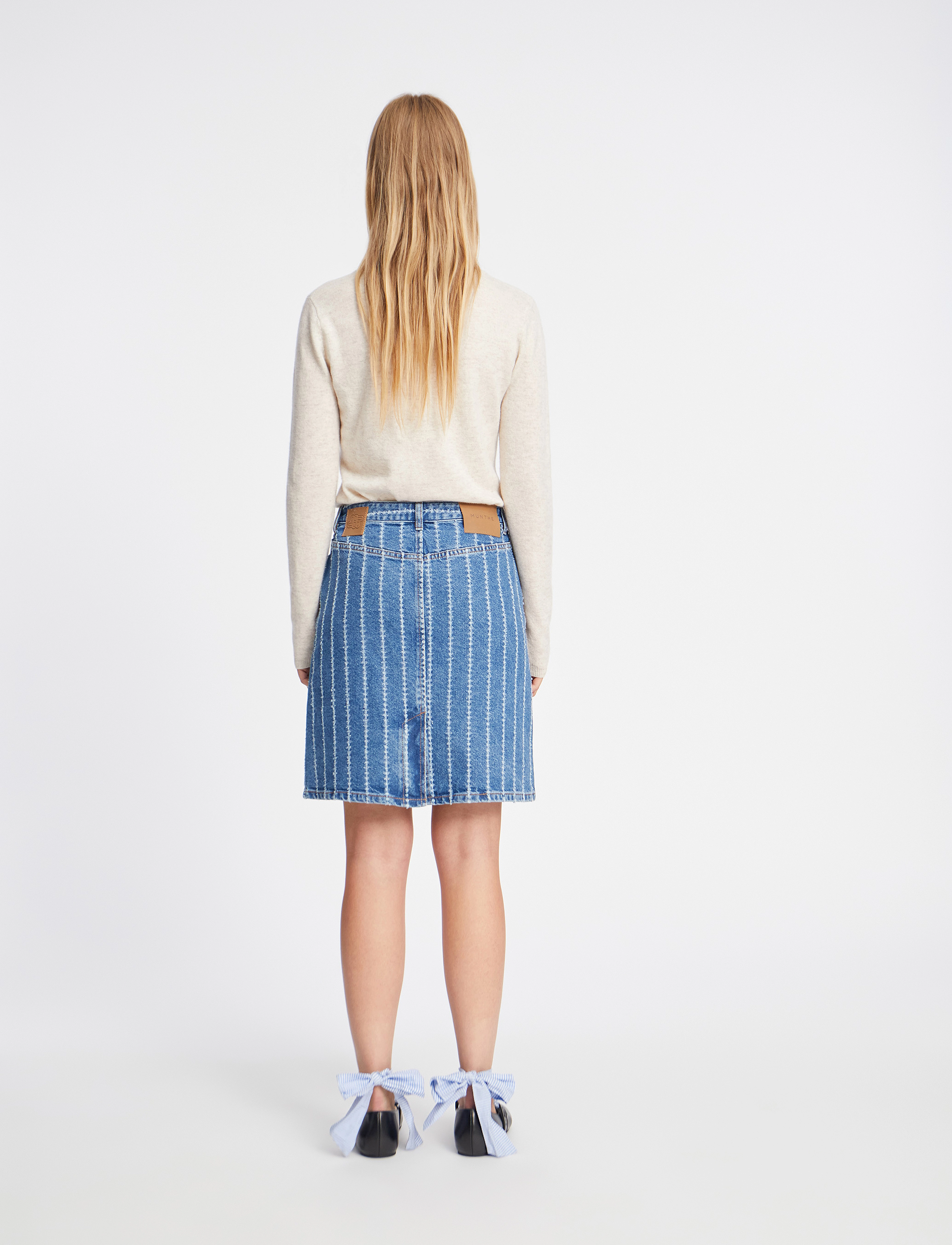 Munthe - FRUMAH - jupes en jeans - indigo - 3