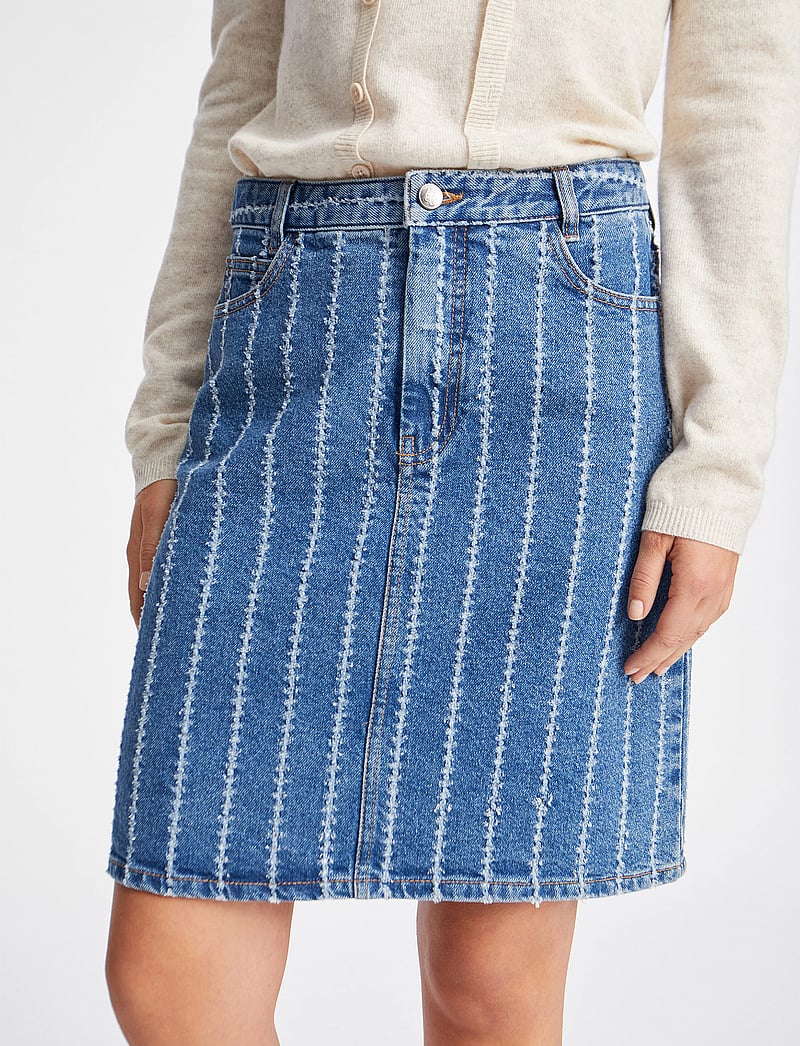 Munthe - FRUMAH - jeansröcke - indigo - 4