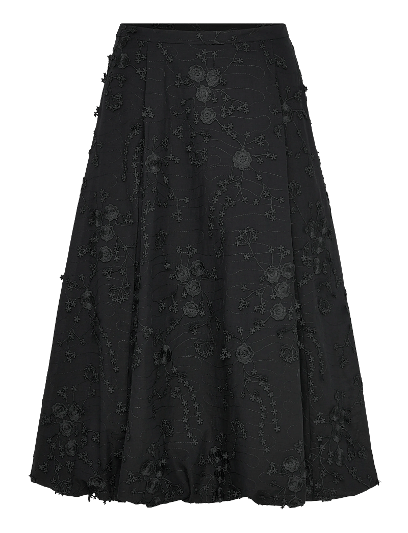 Munthe - FIAMMA - midi-röcke - black - 0