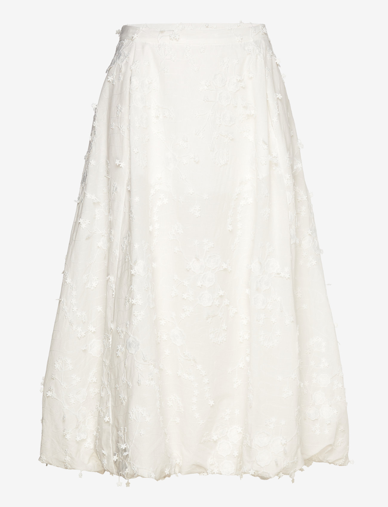 Munthe - FIAMMA - midi röcke - ivory - 0