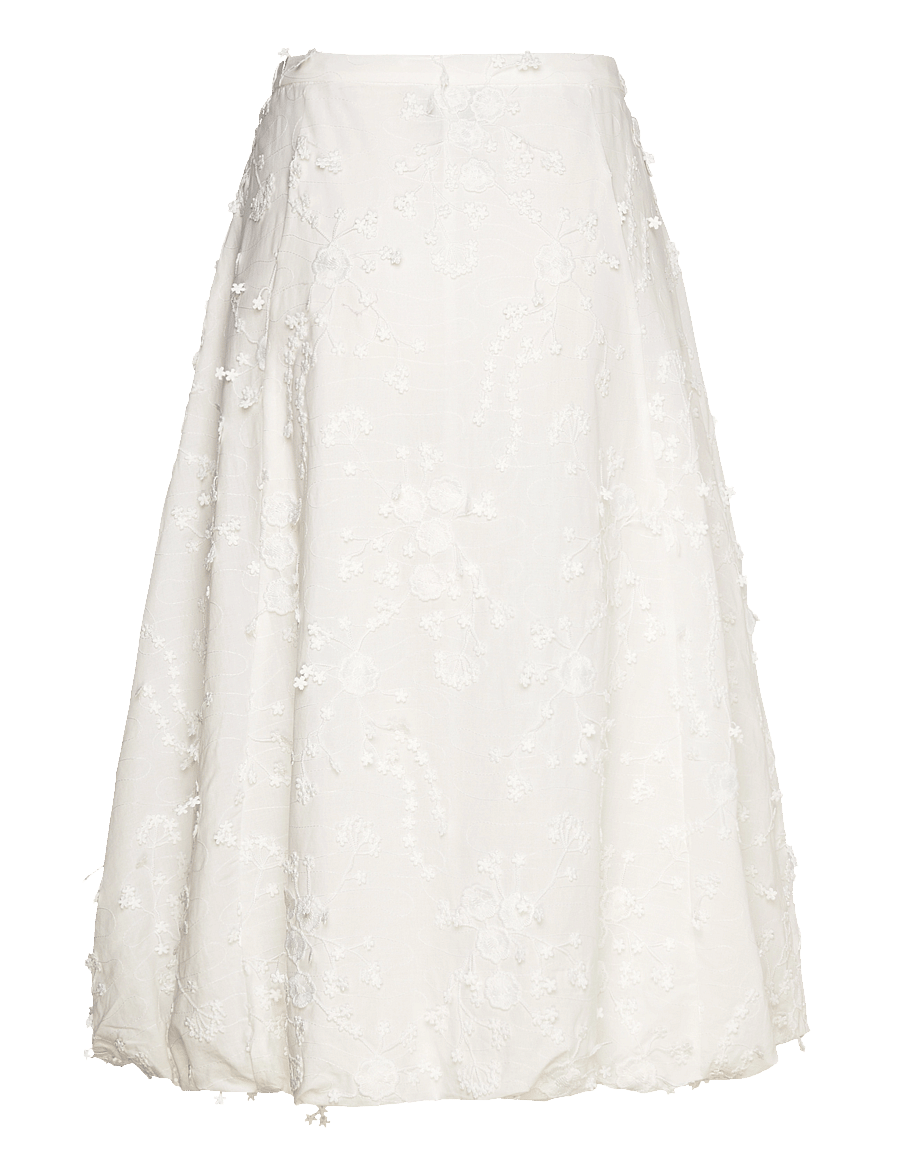Munthe - FIAMMA - midi-röcke - ivory - 2