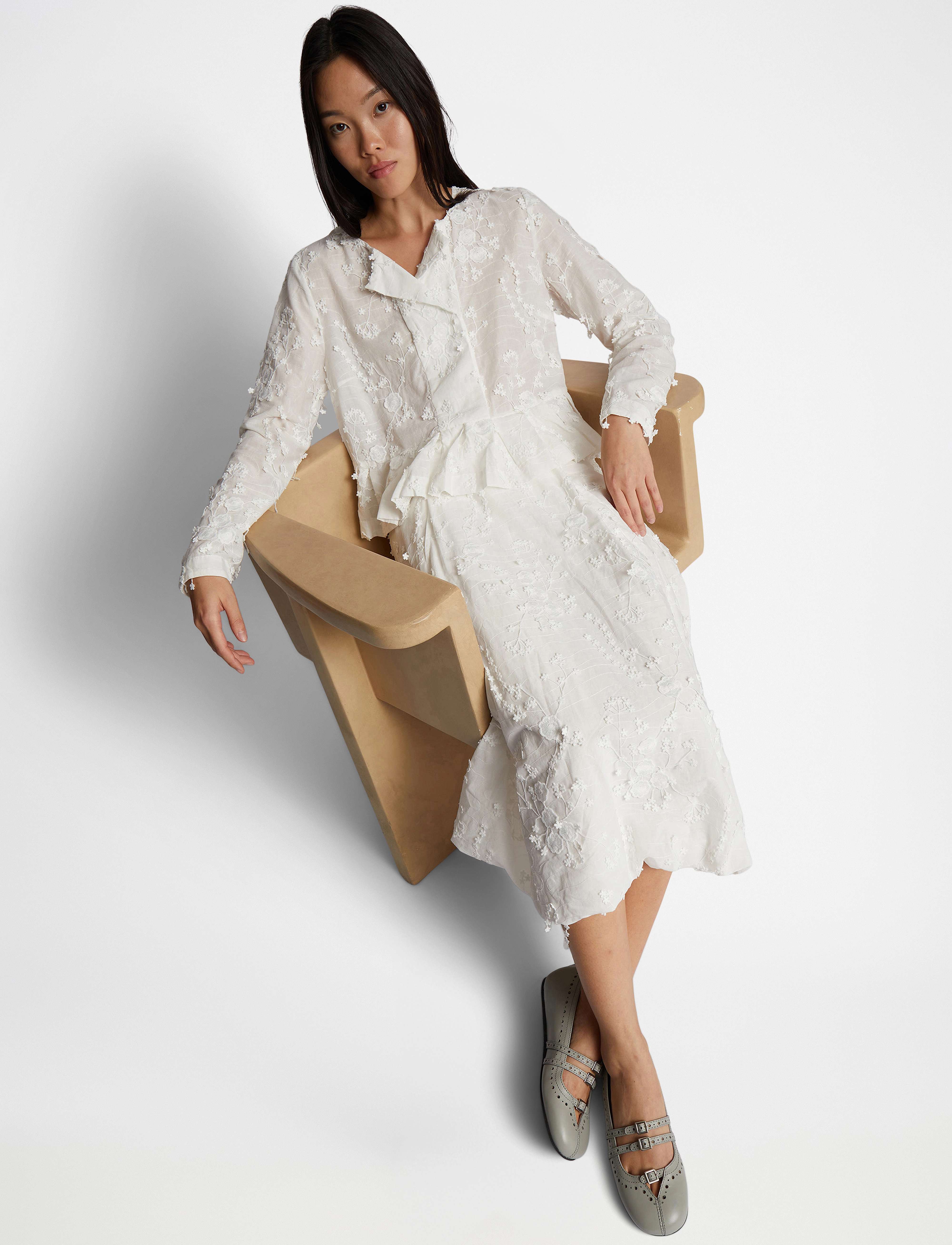 Munthe - FIAMMA - midihameet - ivory - 5