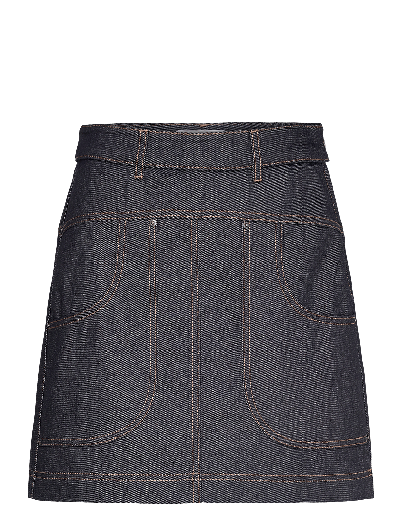 Munthe - FELISHA - spódnice dżinsowe - indigo - 1