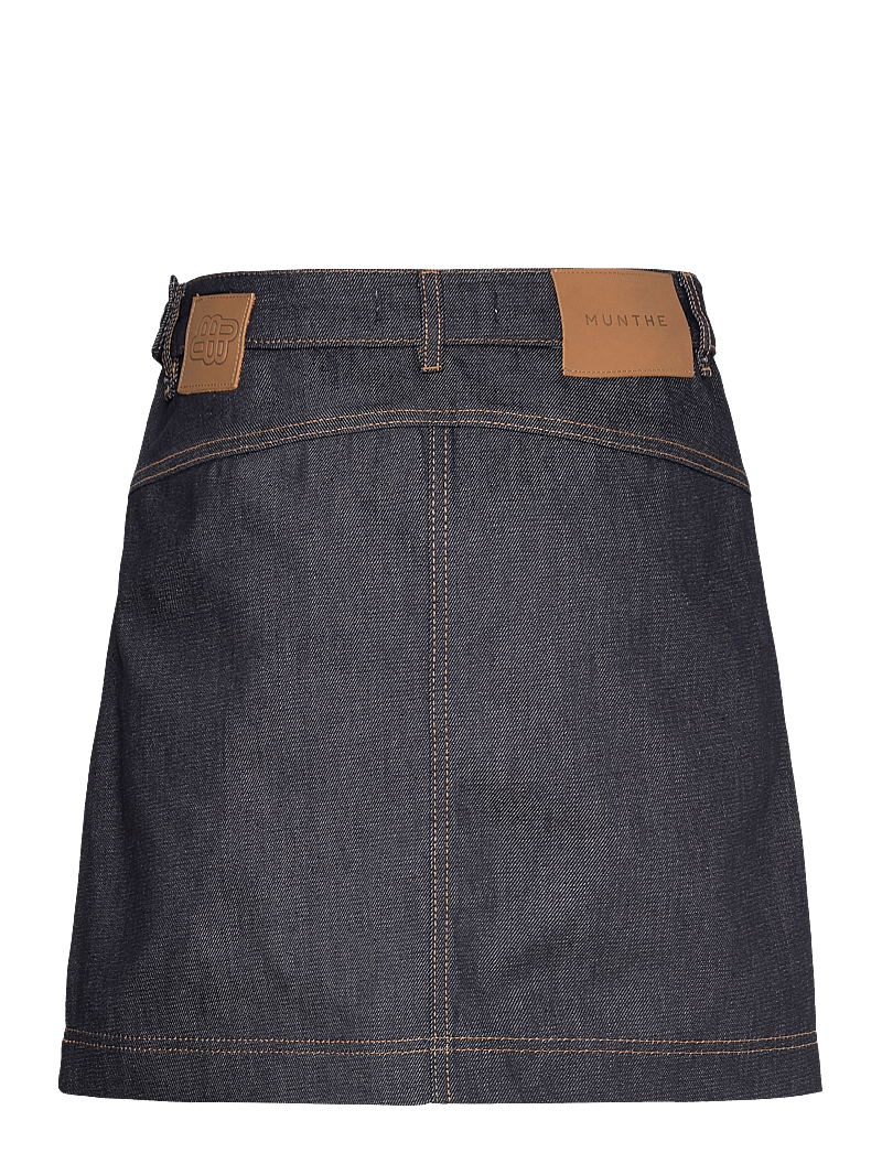 Munthe - FELISHA - spódnice dżinsowe - indigo - 2