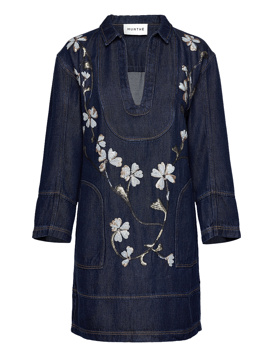 Munthe - FIVA - jeanskleider - indigo - 1