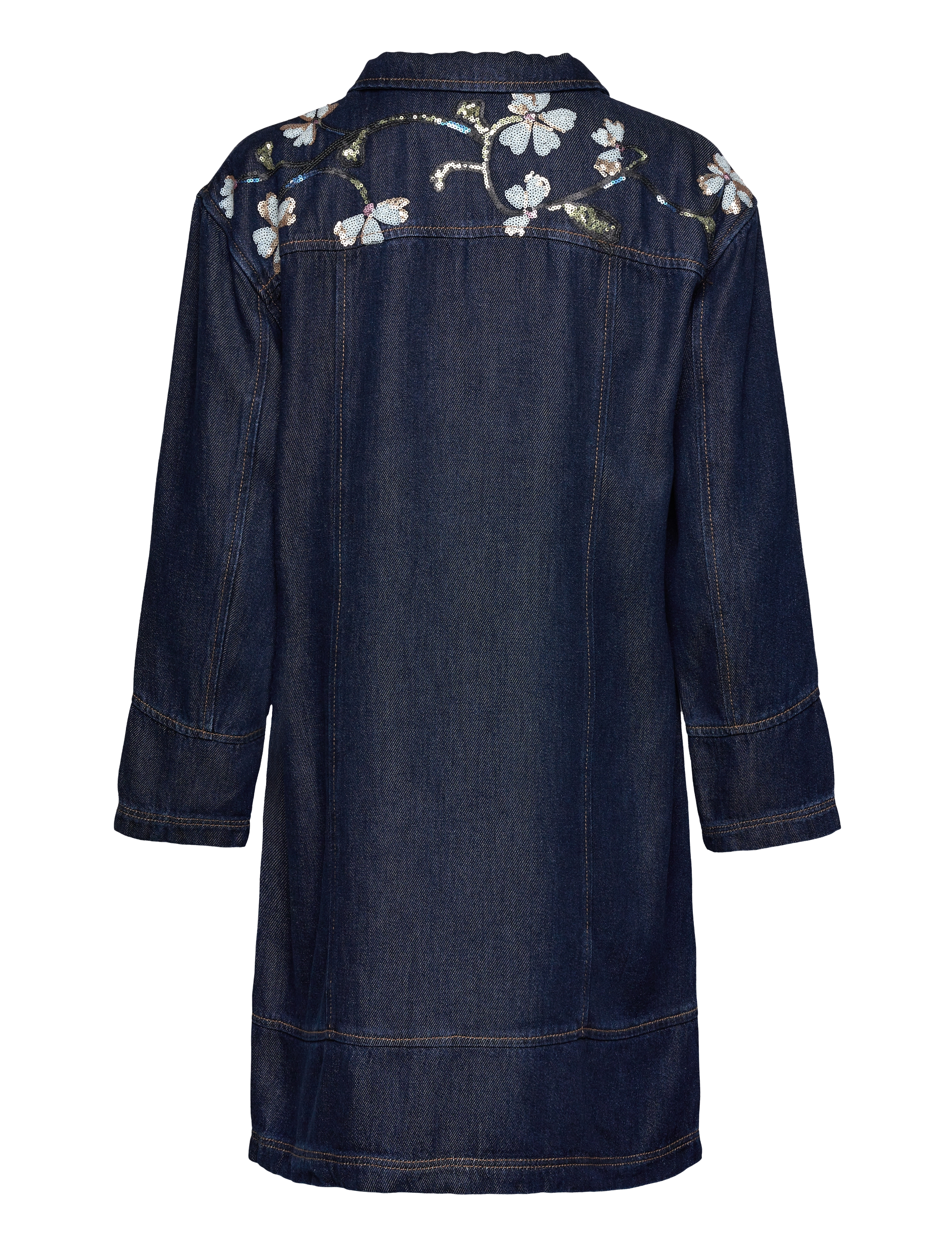 Munthe - FIVA - krótkie sukienki - indigo - 2