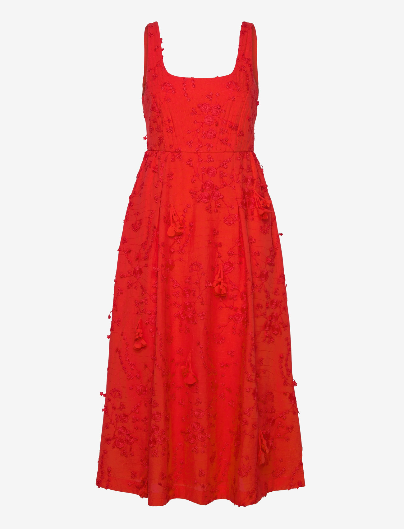 Munthe - FRONIA - midi-kleider - red - 0