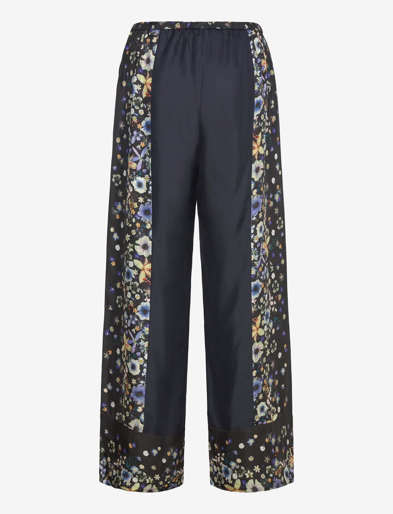 Munthe - FABERT - hosen mit weitem bein - black - 1