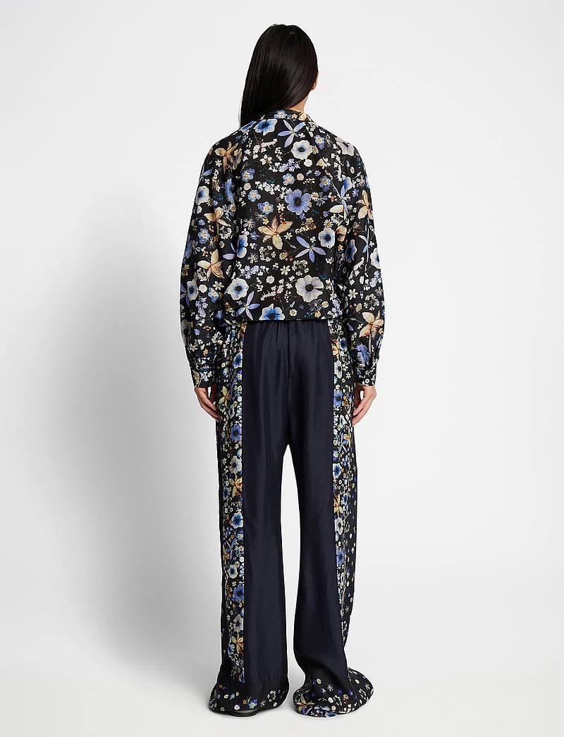 Munthe - FABERT - vida byxor - black - 3