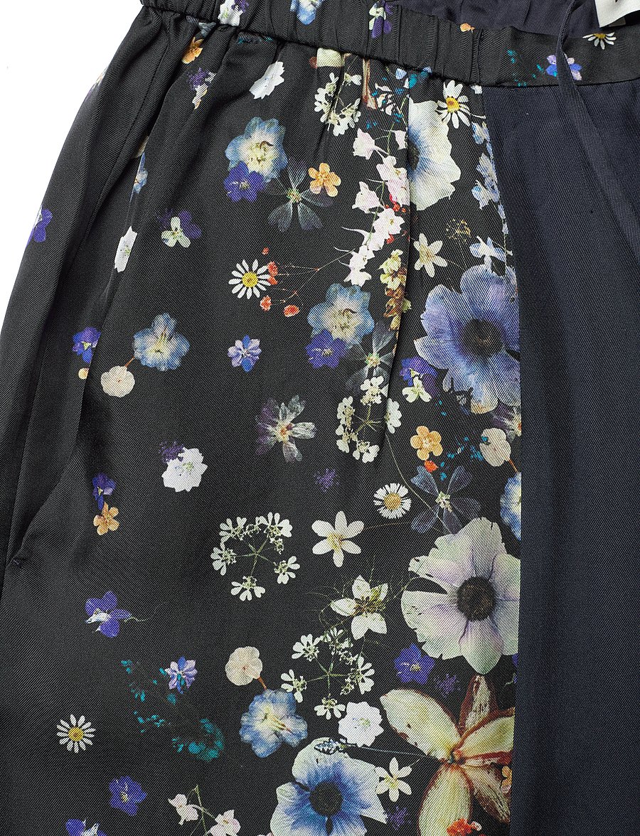 Munthe - FABERT - hosen mit weitem bein - black - 5