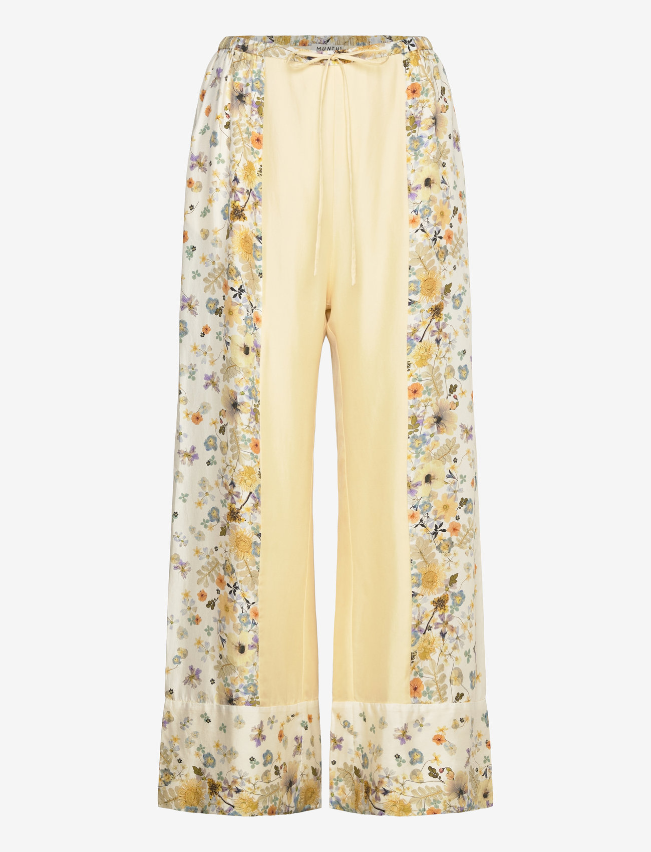 Munthe - FABERT - bukser med brede ben - creme - 0