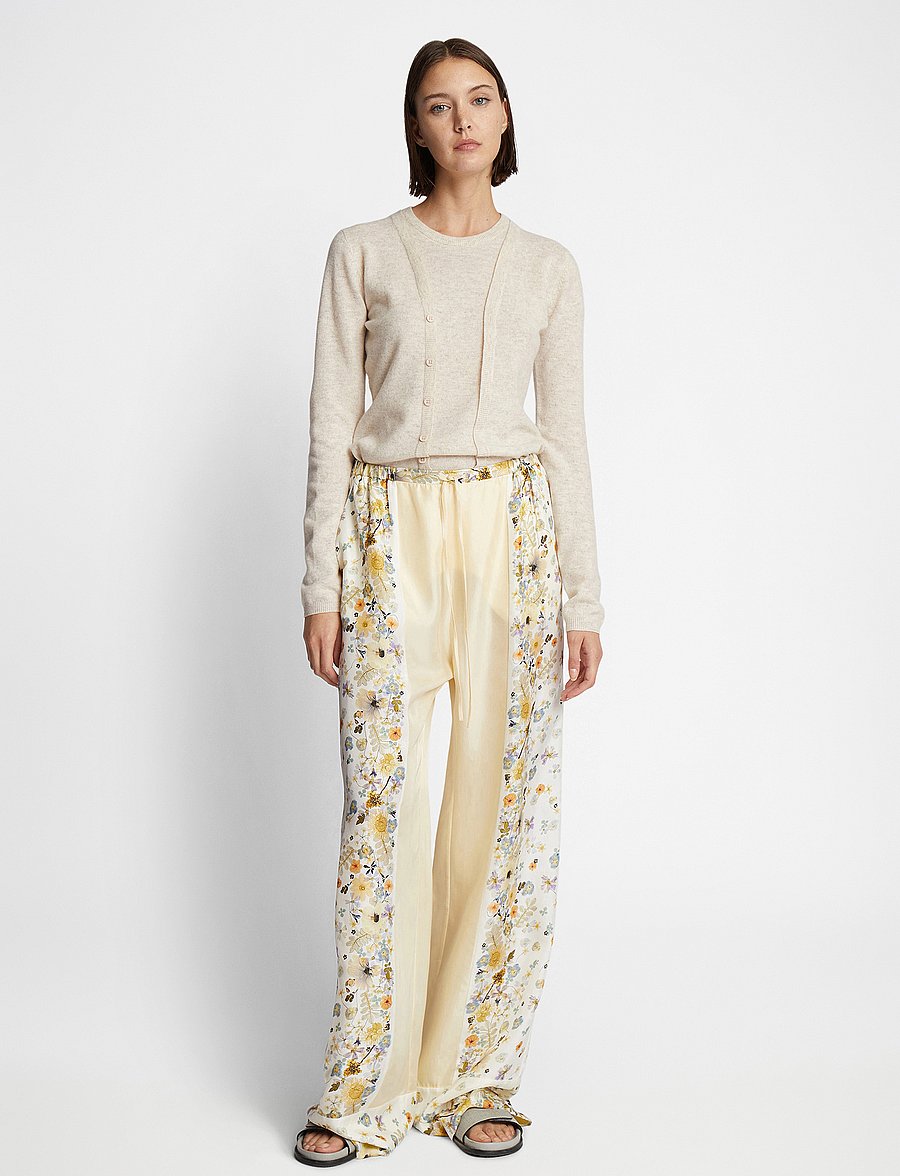 Munthe - FABERT - hosen mit weitem bein - creme - 3
