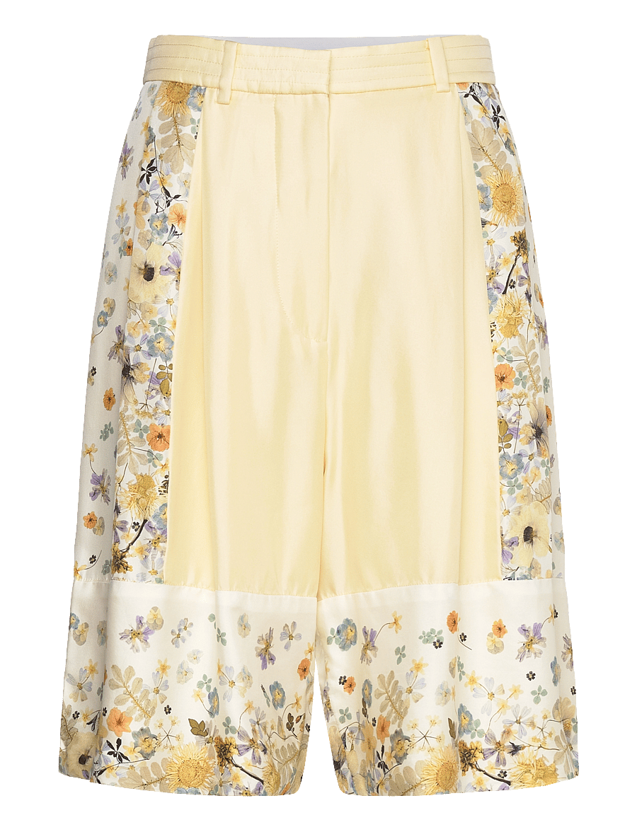 Munthe - FABIANE - paper-bag shorts - creme - 1