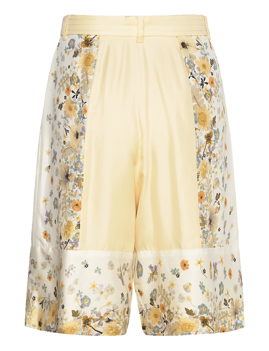 Munthe - FABIANE - paper-bag shorts - creme - 2
