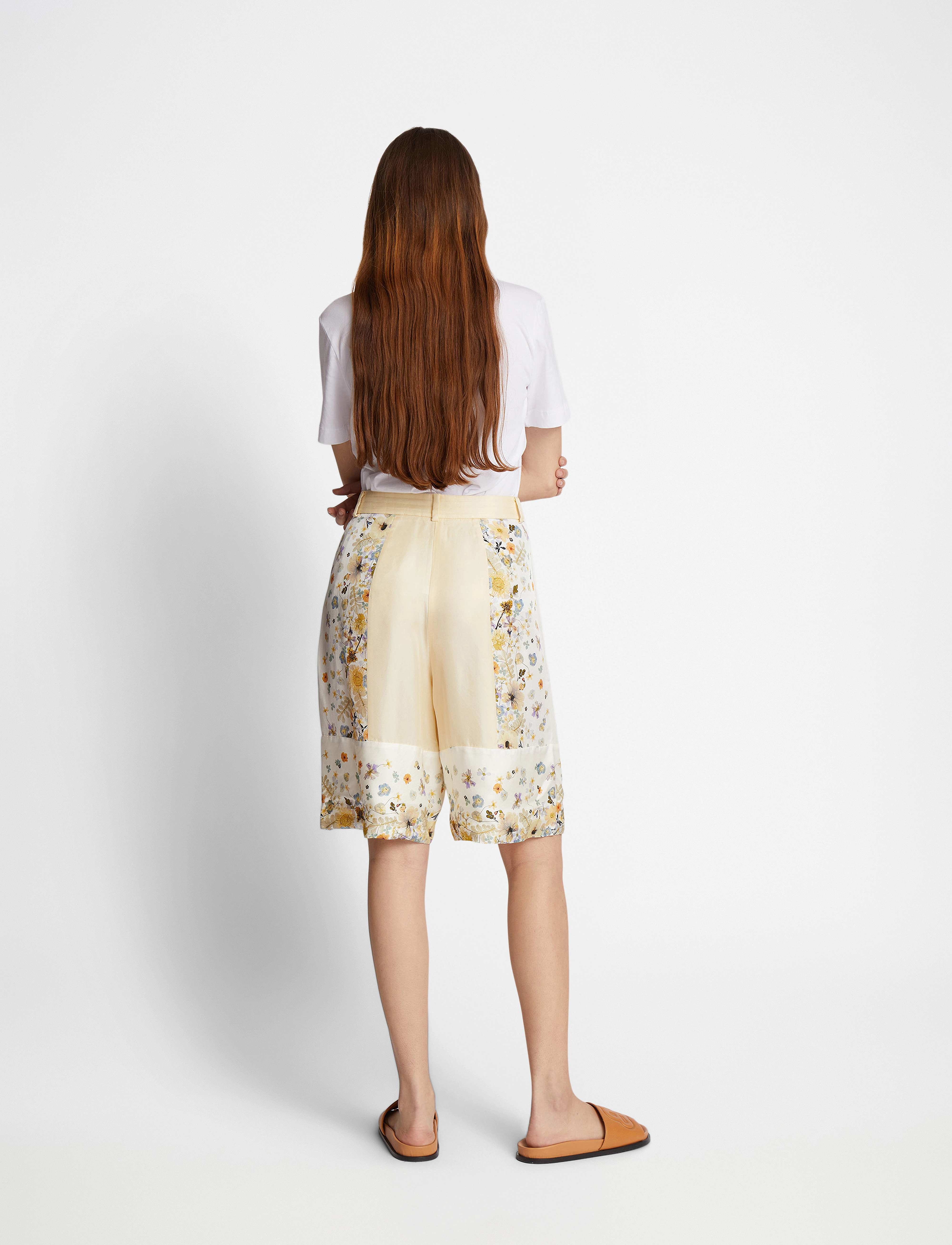 Munthe - FABIANE - paperbag shorts - creme - 3