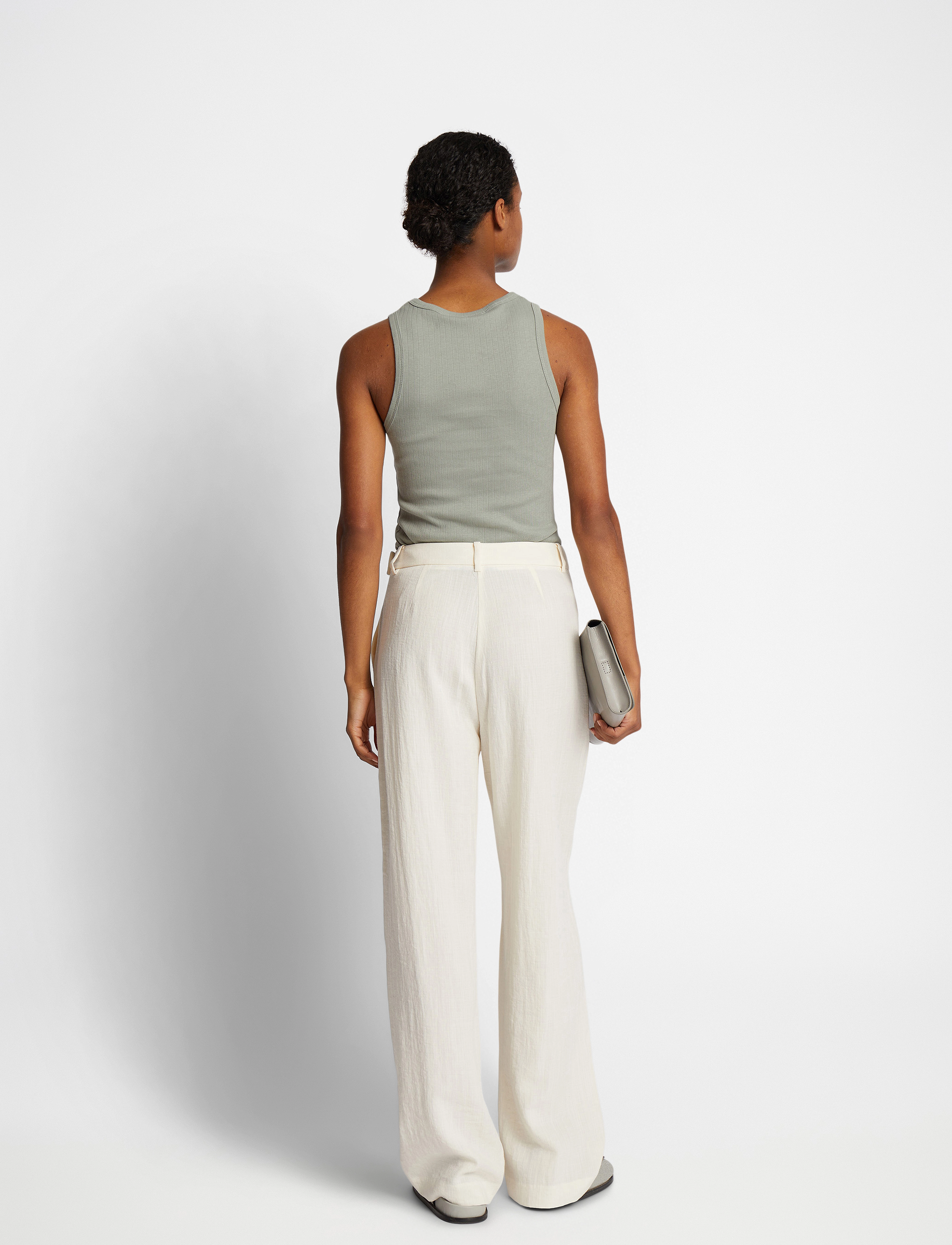 Munthe - FARRIS - kostymbyxor - creme - 3
