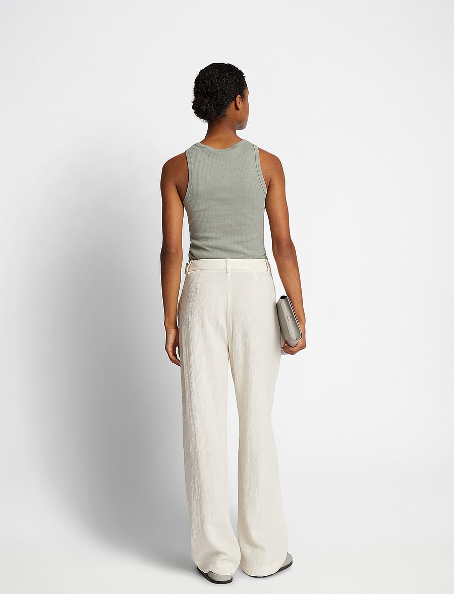 Munthe - FARRIS - kostymbyxor - creme - 3
