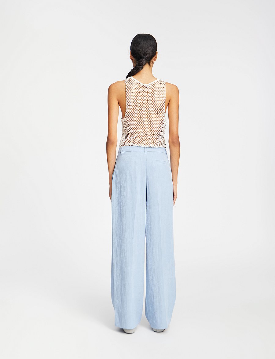 Munthe - KOSMILA - habitbukser - light blue - 3