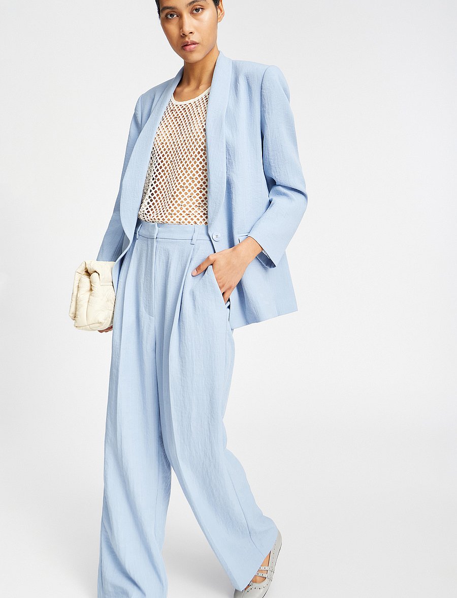 Munthe - KOSMILA - habitbukser - light blue - 5