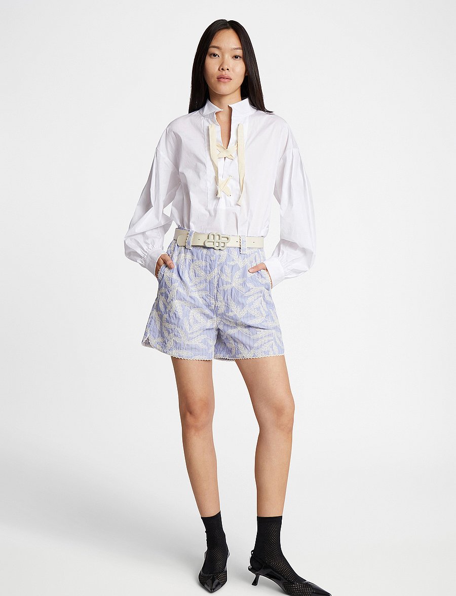 Munthe - FIDELMA - freizeitshorts - light blue - 0