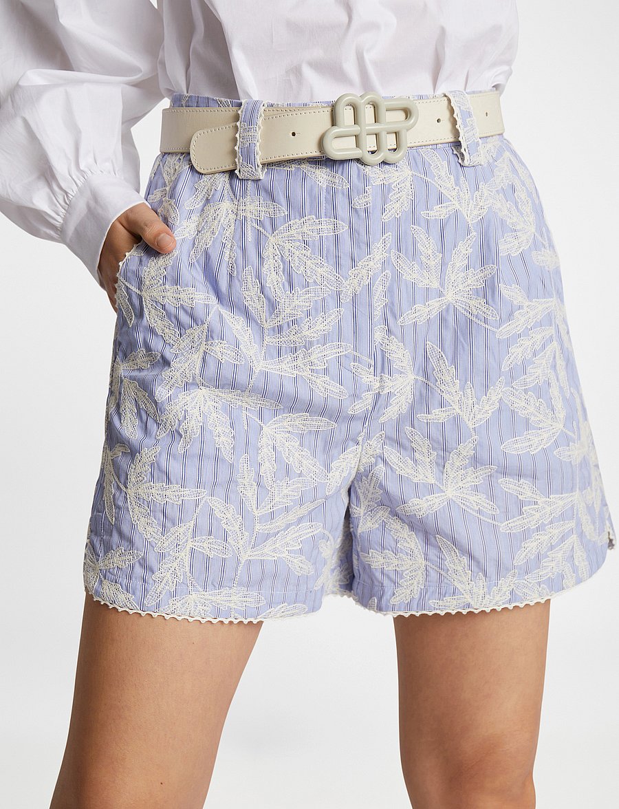Munthe - FIDELMA - freizeitshorts - light blue - 4