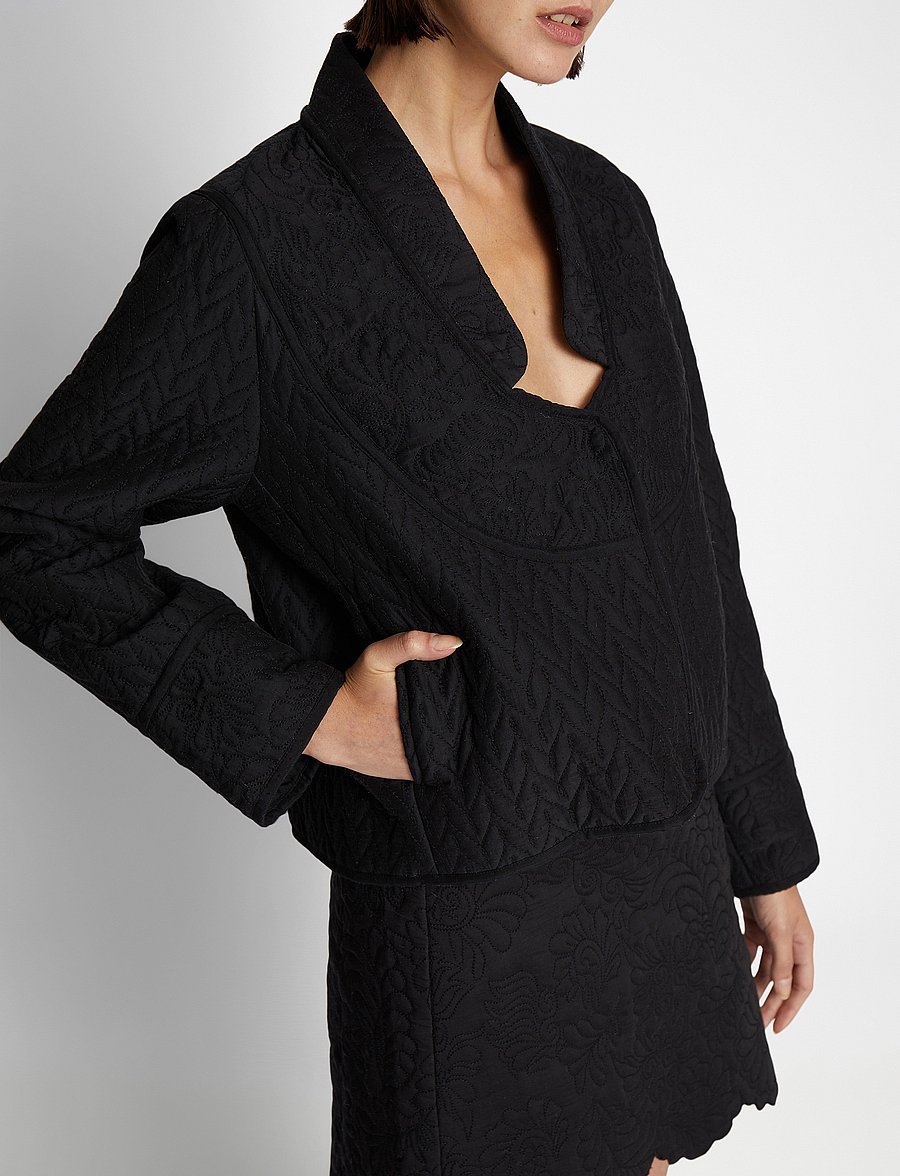Munthe - FLOSSIE - frühlingsjacken - black - 4