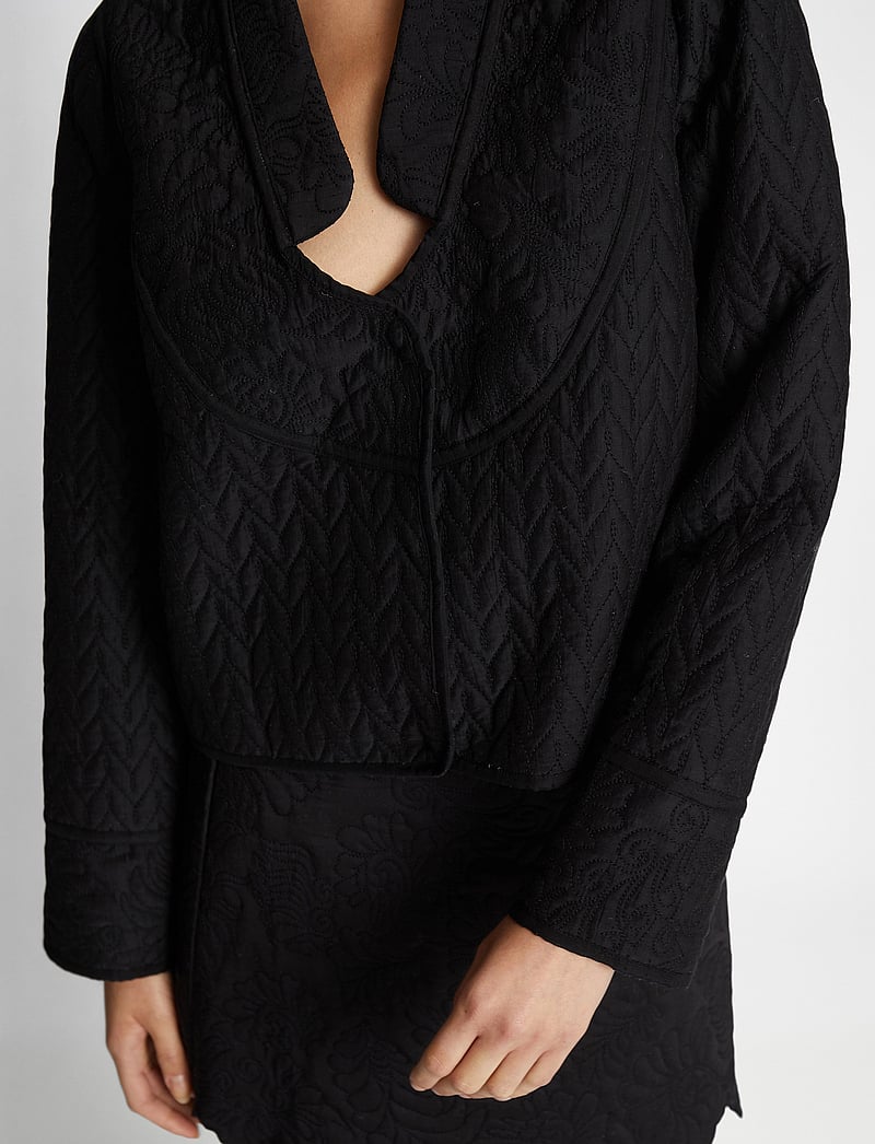 Munthe - FLOSSIE - frühlingsjacken - black - 5