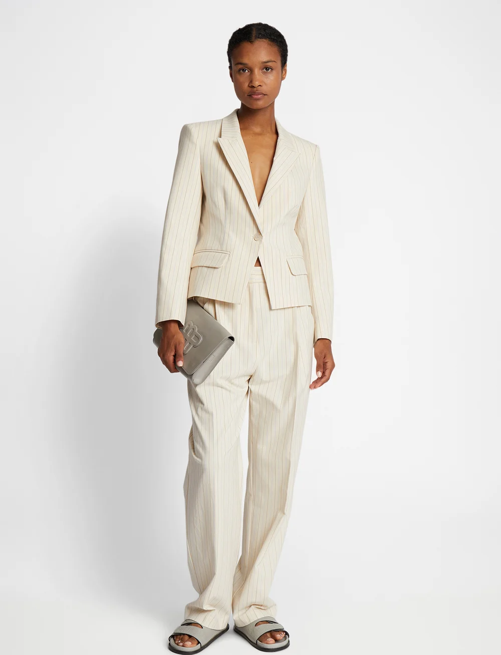 Munthe - FANYA - einreihige blazer - kit - 0