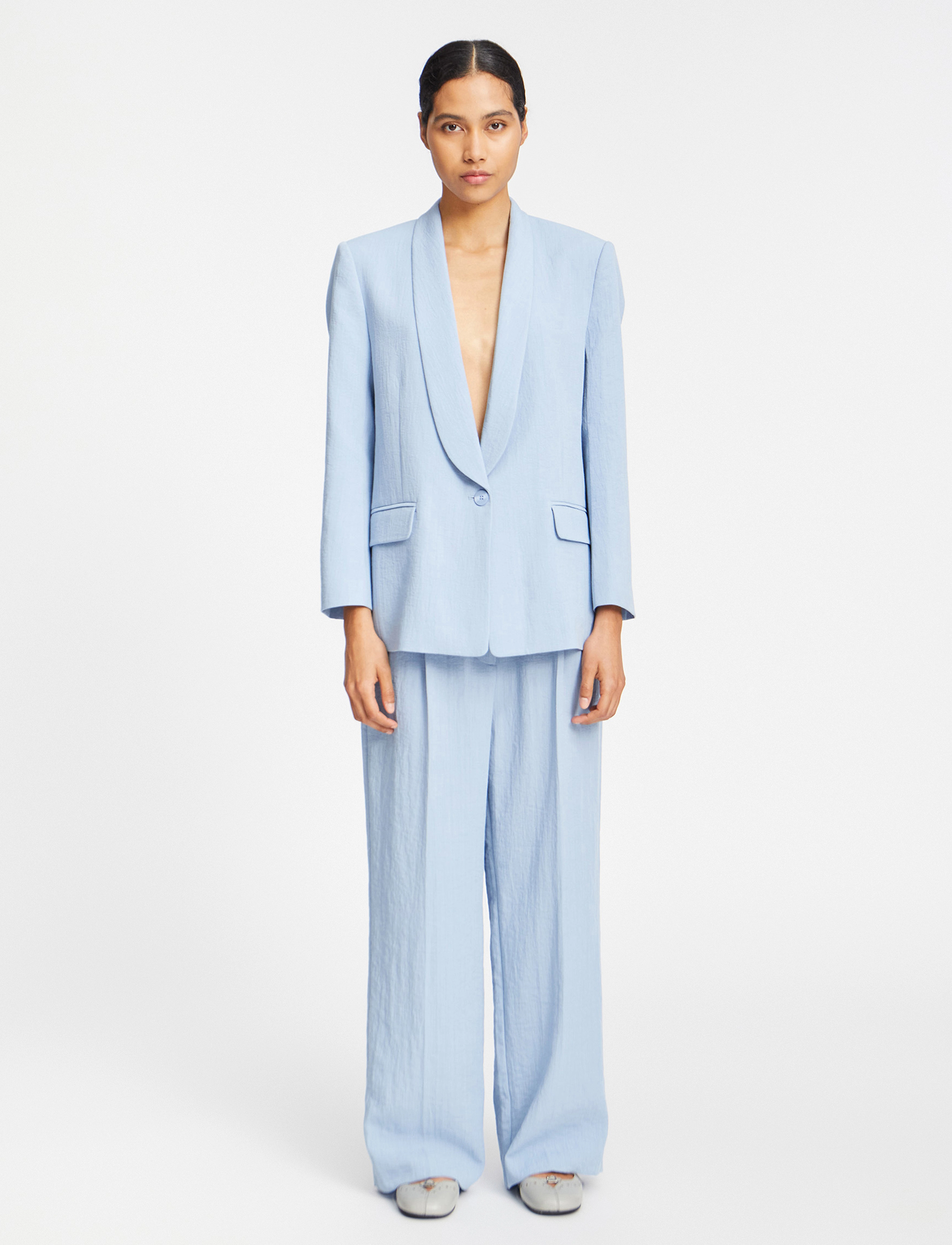 Munthe KLIOMI - Pintsakud - LIGHT BLUE / blue