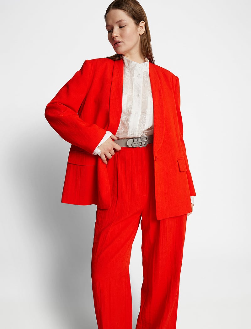 Munthe - KLIOMI - Ühes joones nööpidega bleiserid - red - 4