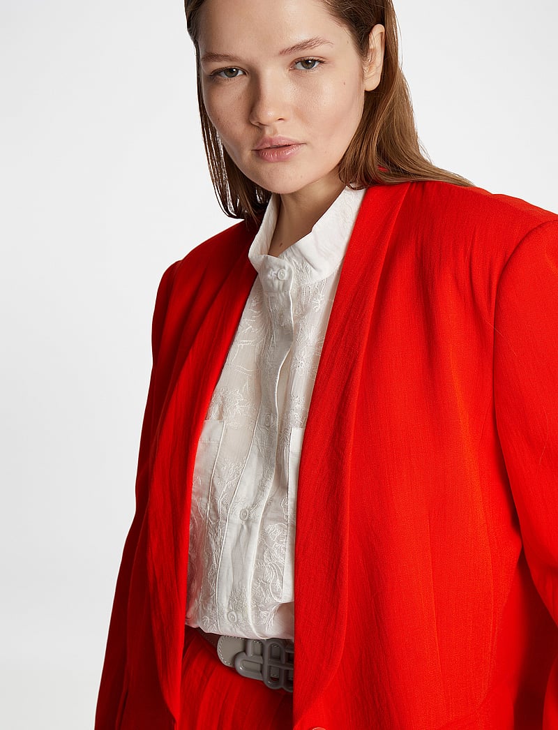 Munthe - KLIOMI - vienaeiliai švarkai - red - 5