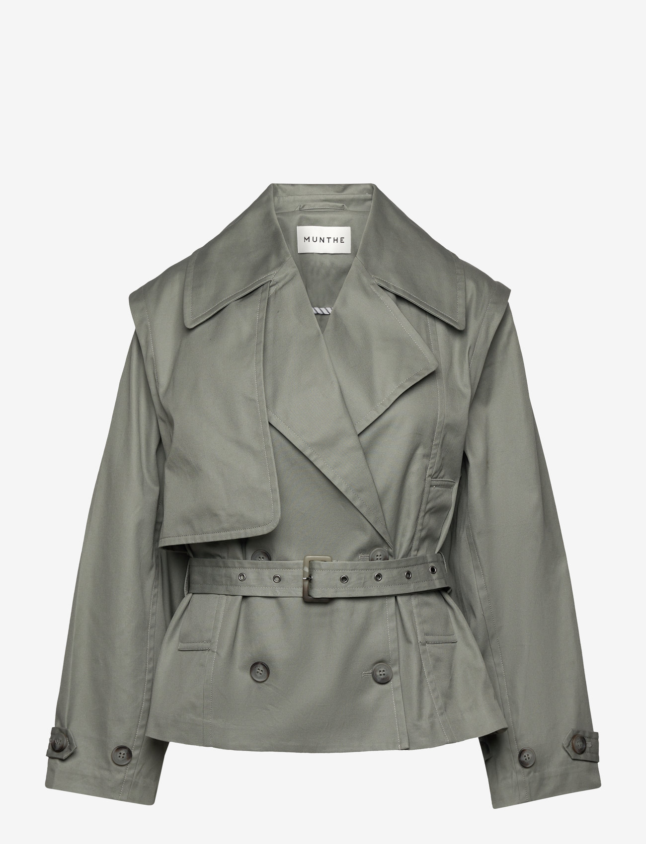 Munthe - SOFUA - frühlingsjacken - dusty green - 0