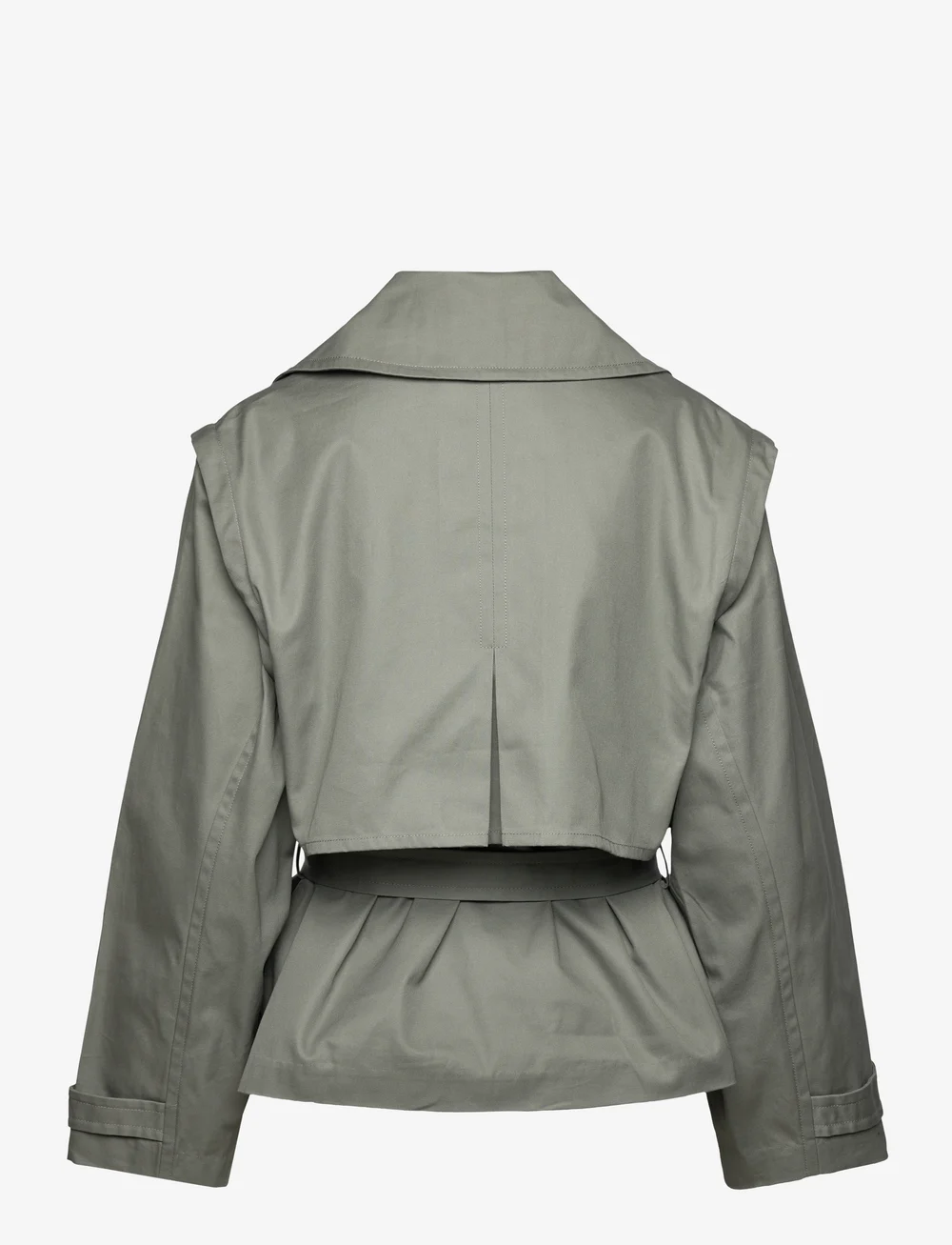 Munthe - SOFUA - trenchcoats - dusty green - 2