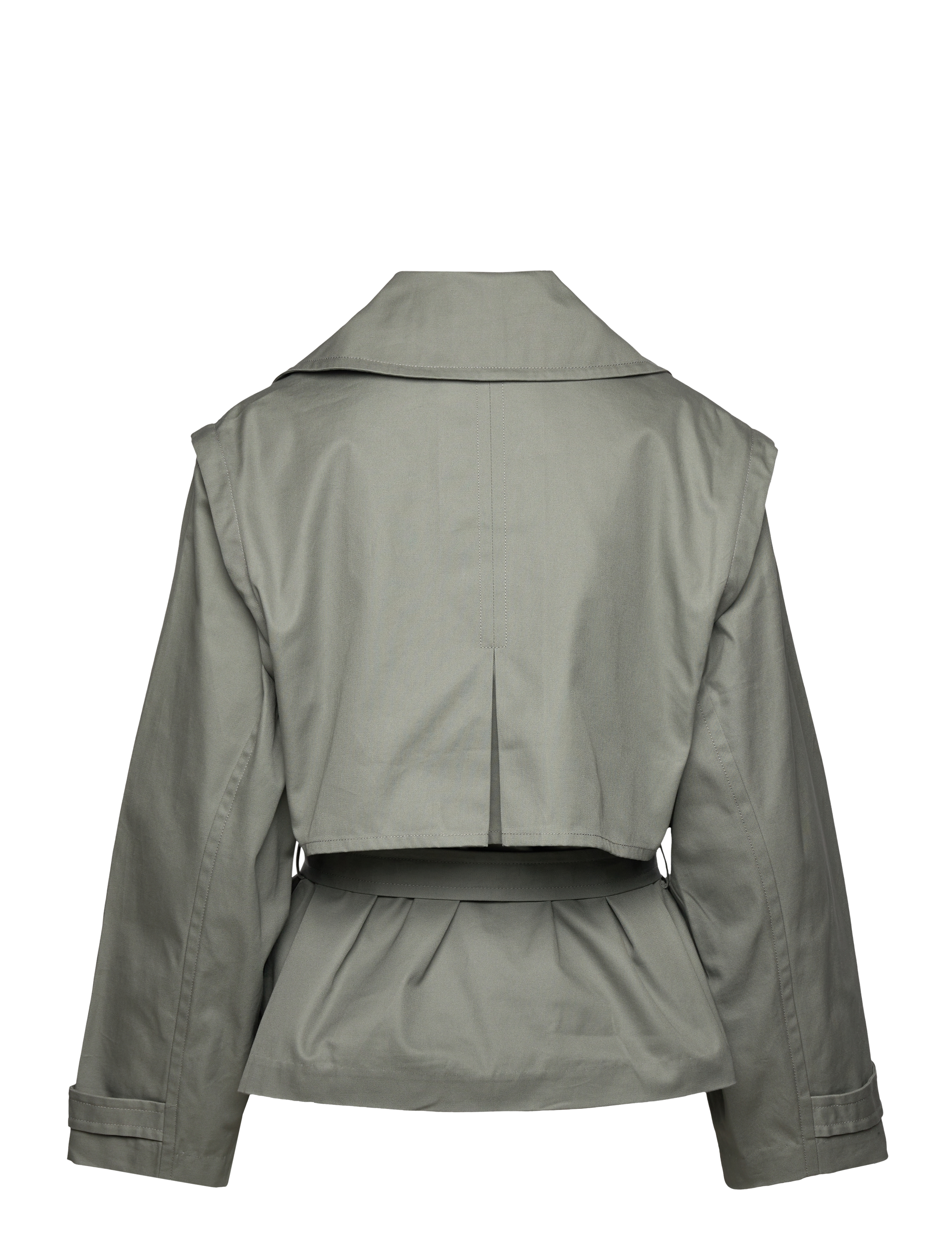 Munthe - SOFUA - trench coats - dusty green - 2