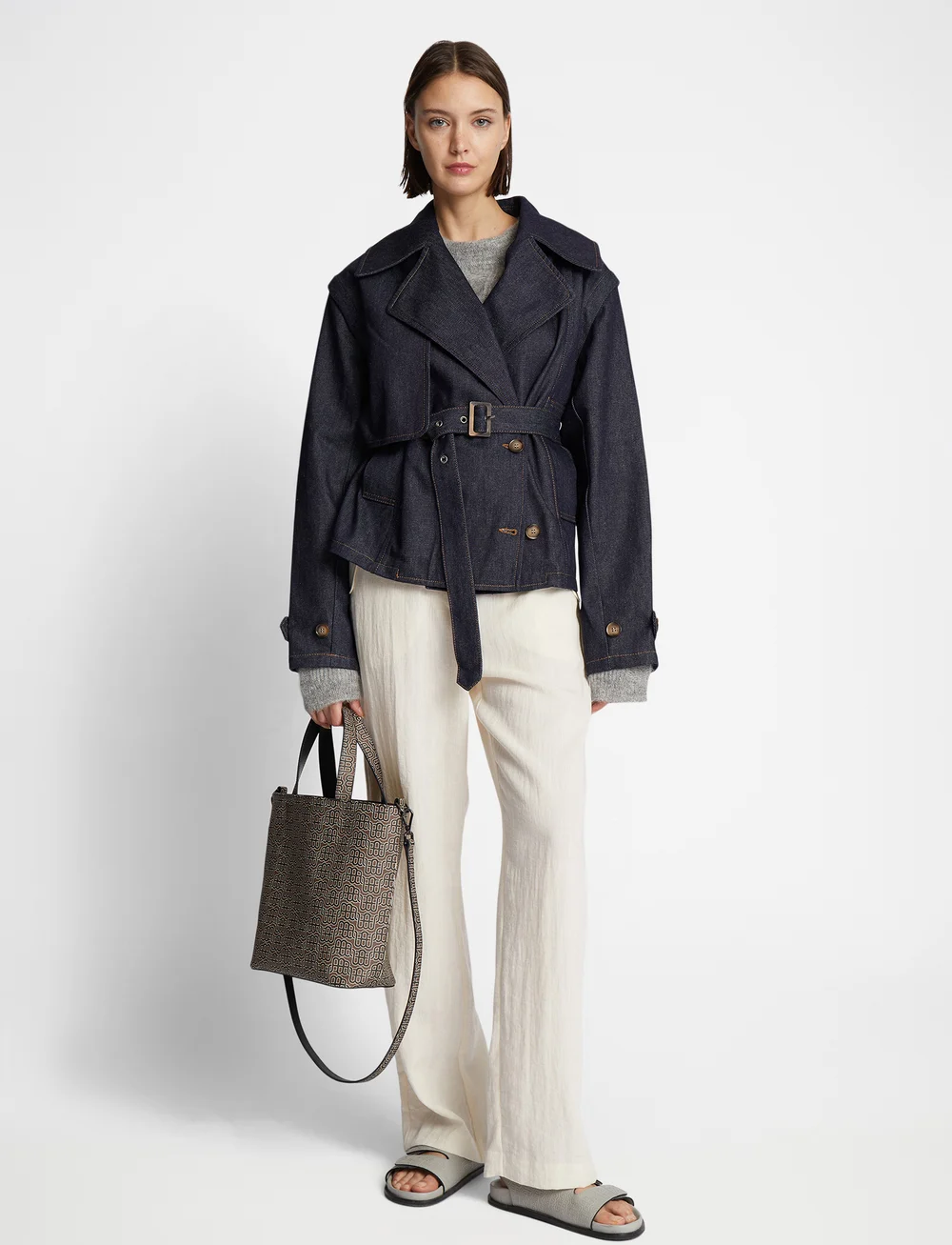 Munthe - FIRDOS - trenchcoats - indigo - 0