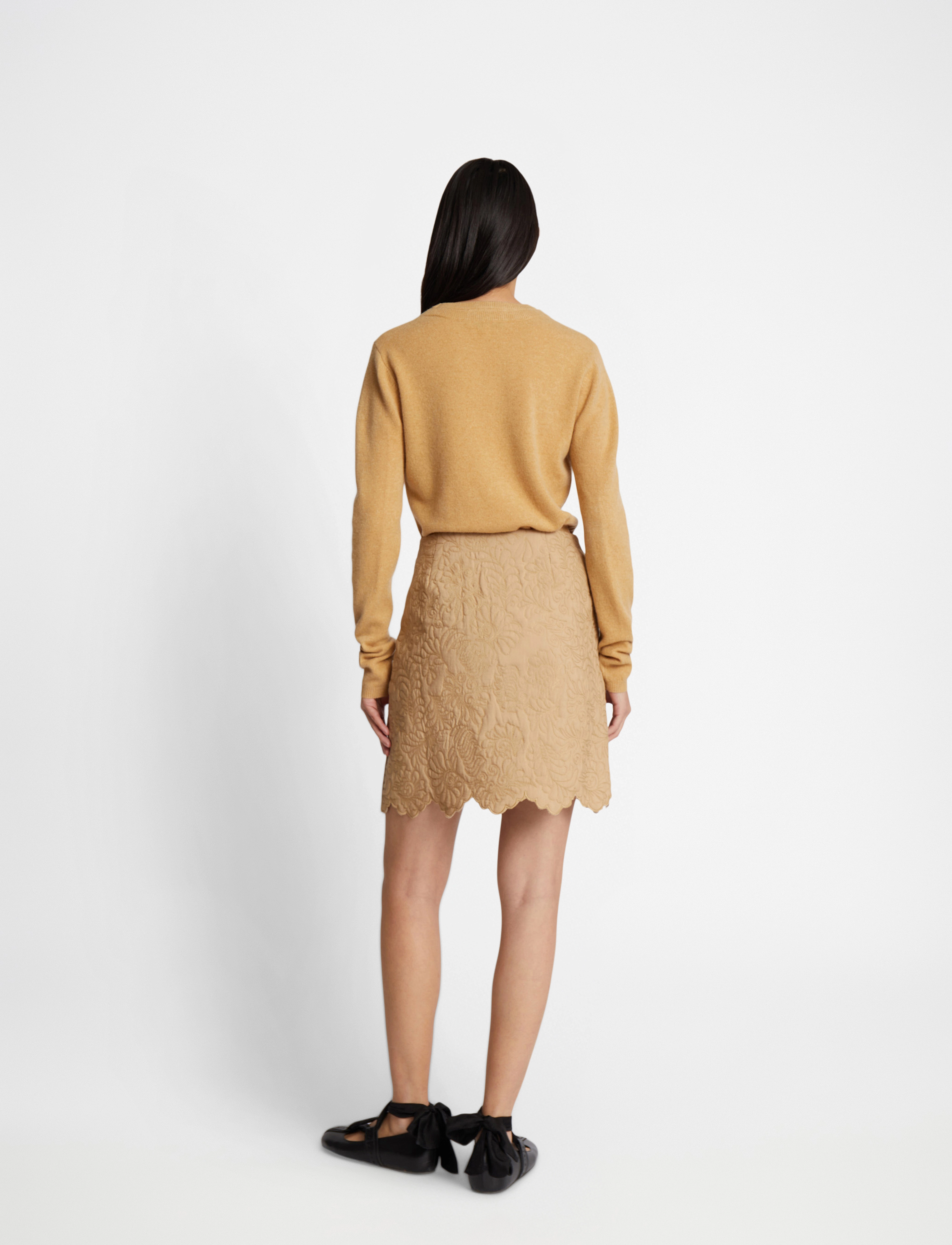 Munthe - FELYX - swetry - camel - 3