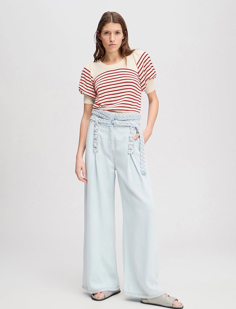 Munthe - FABIUS - striktrøjer - red - 0