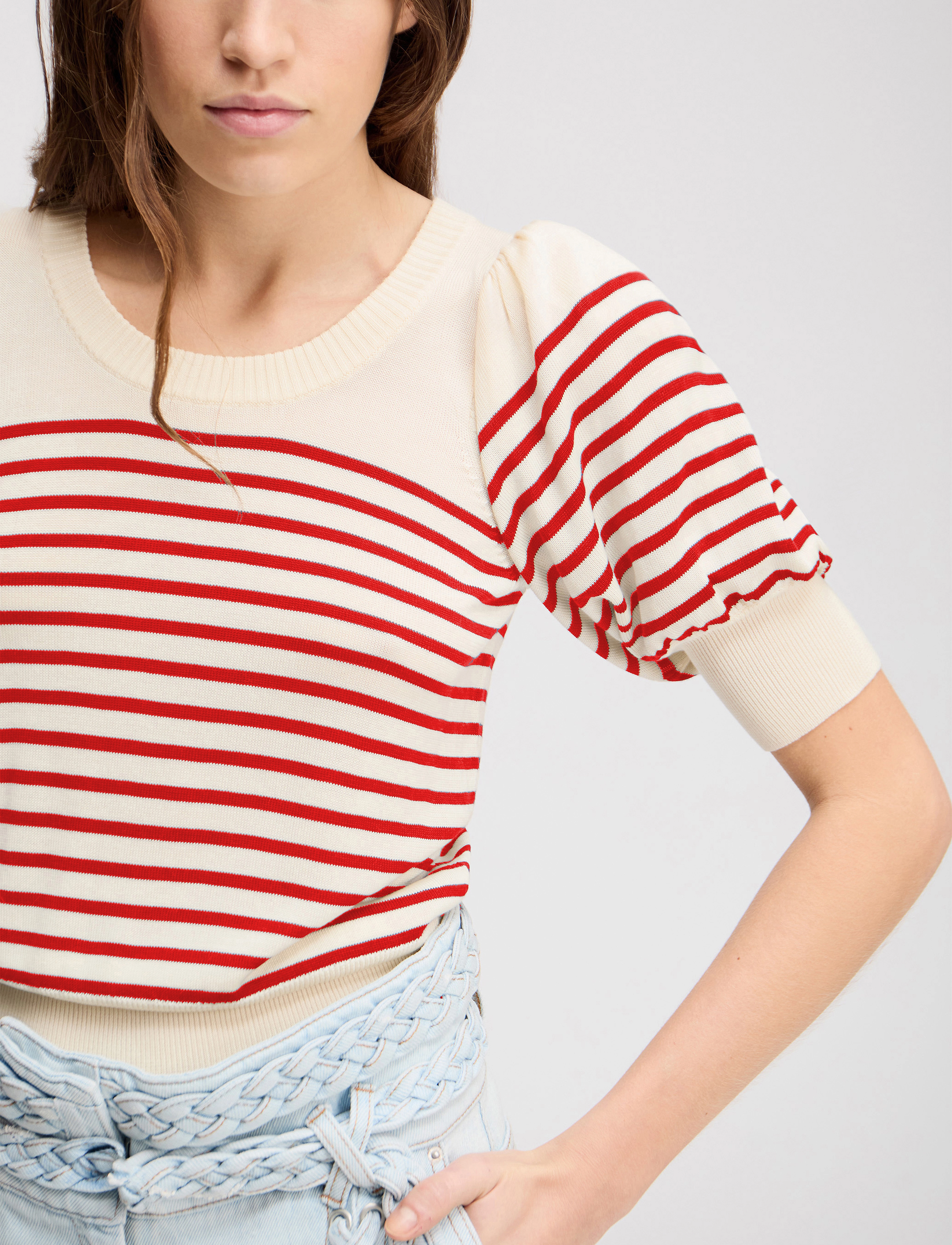 Munthe - FABIUS - jumpers - red - 4