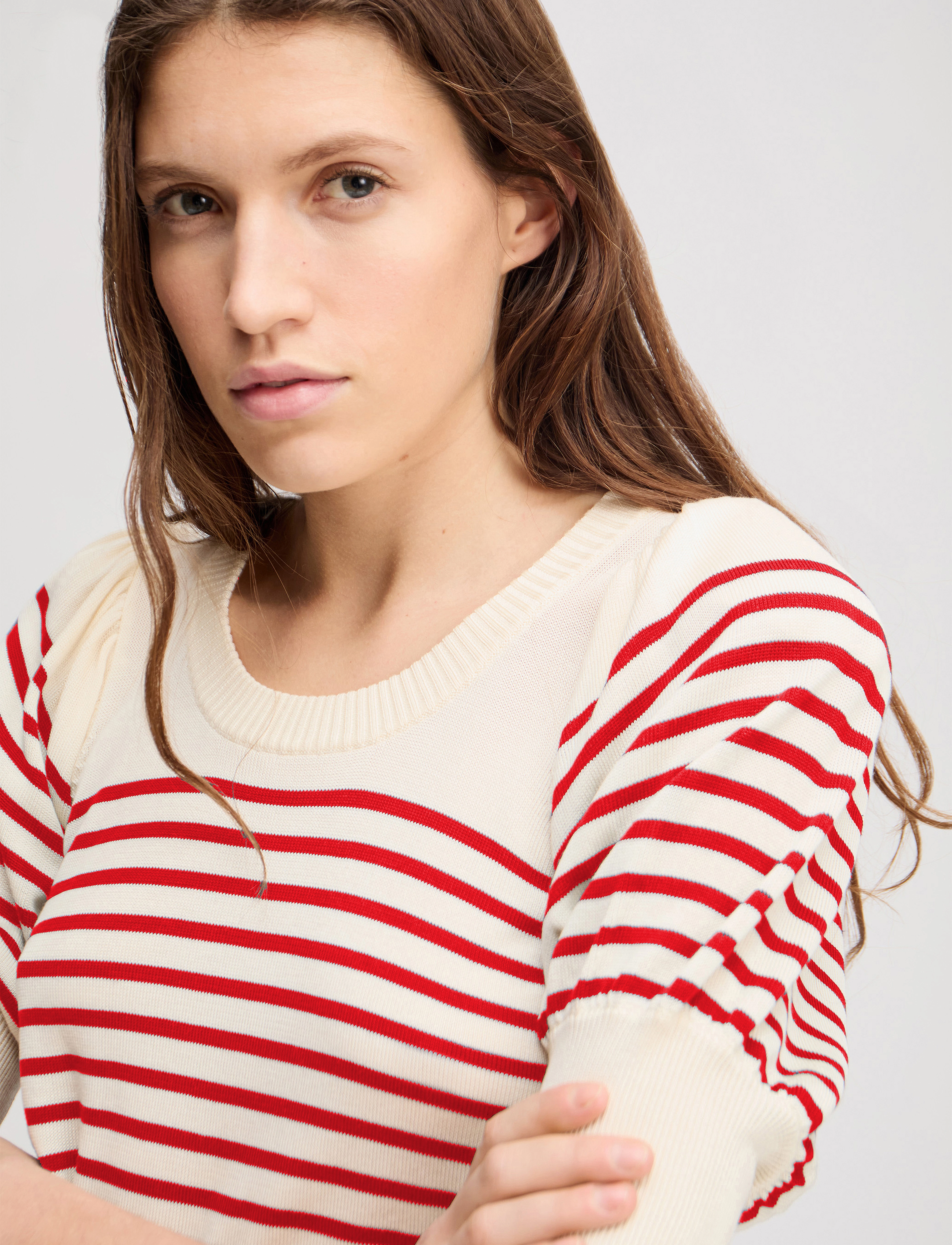 Munthe - FABIUS - jumpers - red - 5