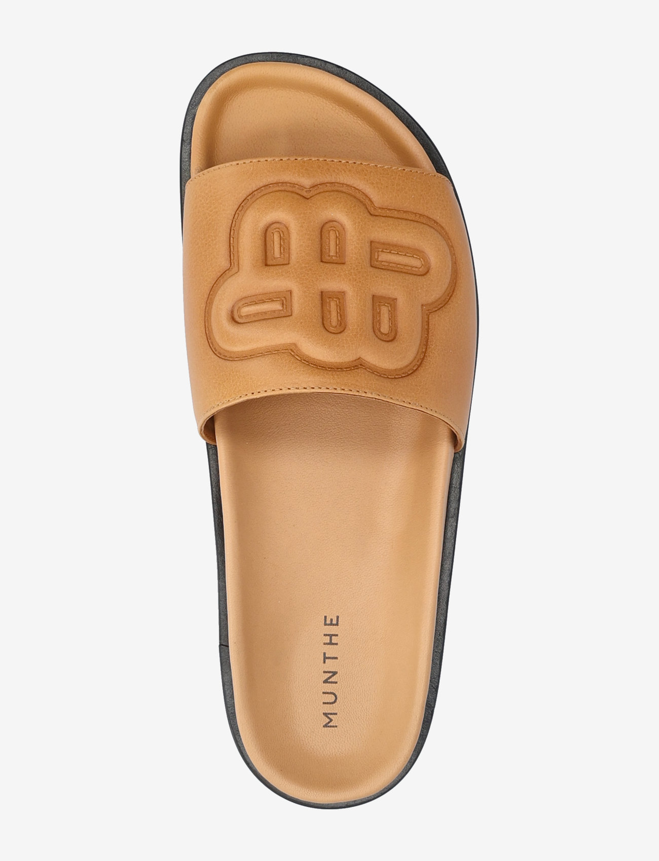 Munthe - FINETI - platta sandaler - camel - 4