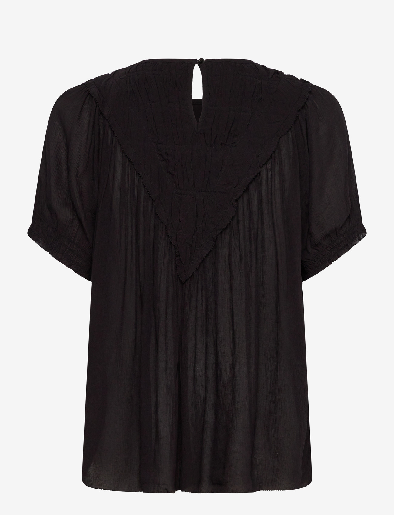 Munthe - PERILLA - kortærmede bluser - black - 1