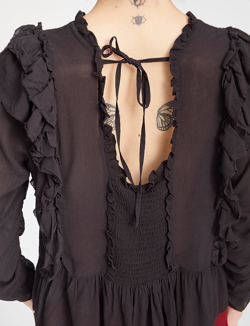 Munthe - CRISP - langærmede bluser - black - 5