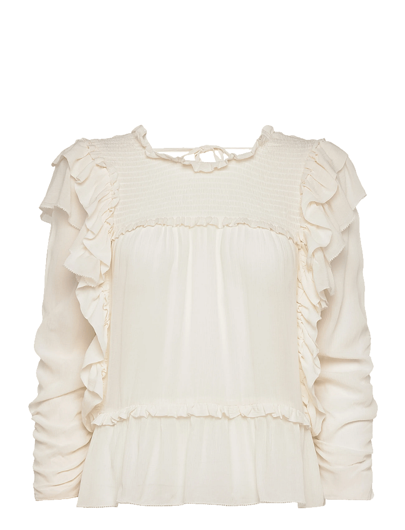 Munthe - CRISP - pikkade varrukatega pluusid - ivory - 1