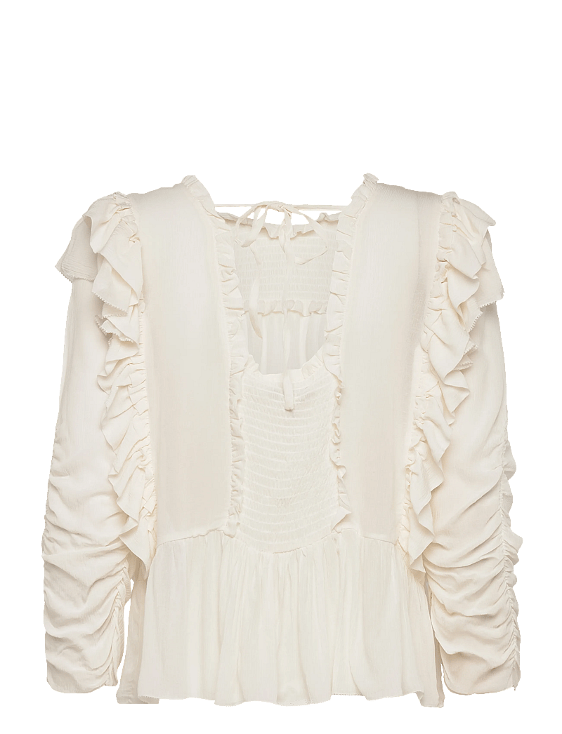 Munthe - CRISP - pikkade varrukatega pluusid - ivory - 2